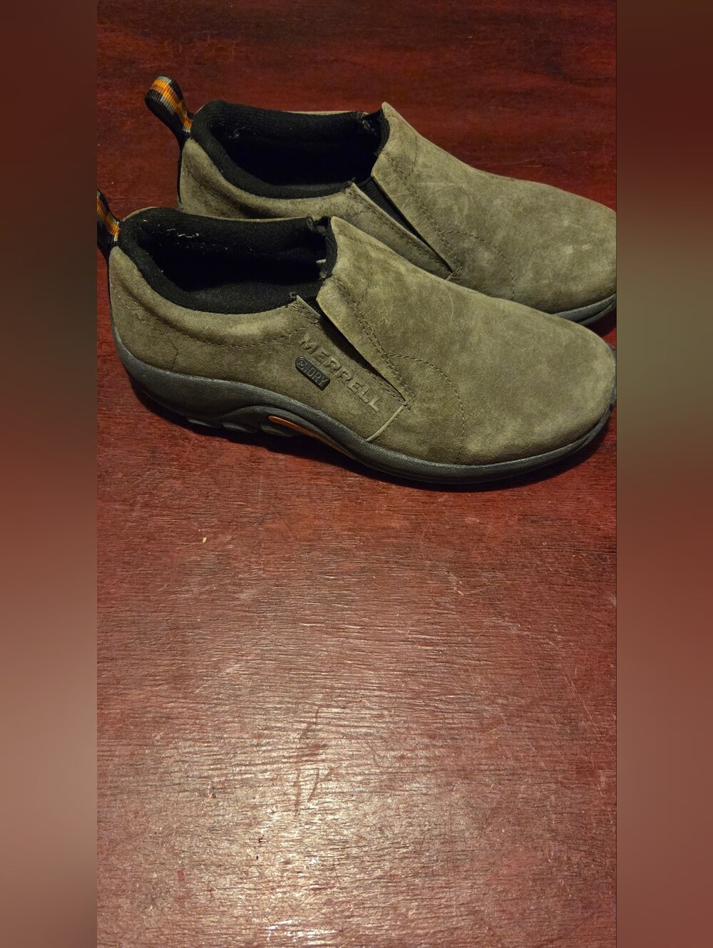 Merrell Women's Jungle Moc Slip On Shoe Size 7.5 Gunsmoke Gray
